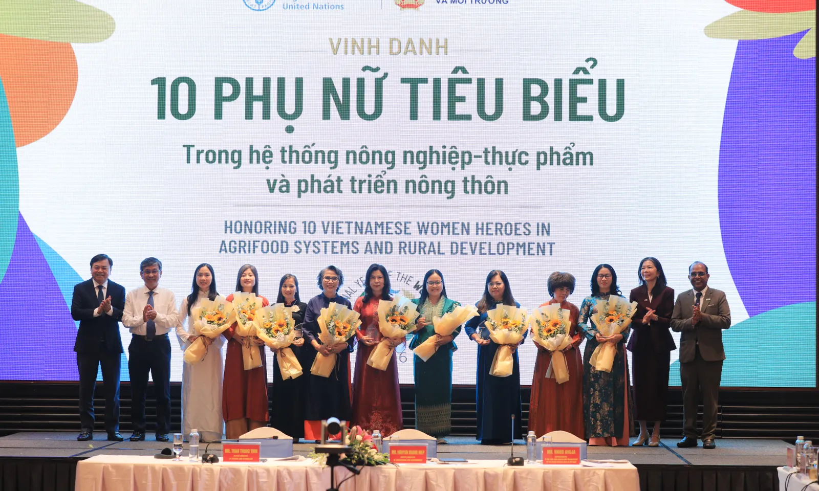 FAO vinh danh 10 phụ nữ Việt Nam có đóng góp nổi bật cho nông nghiệp nông thôn