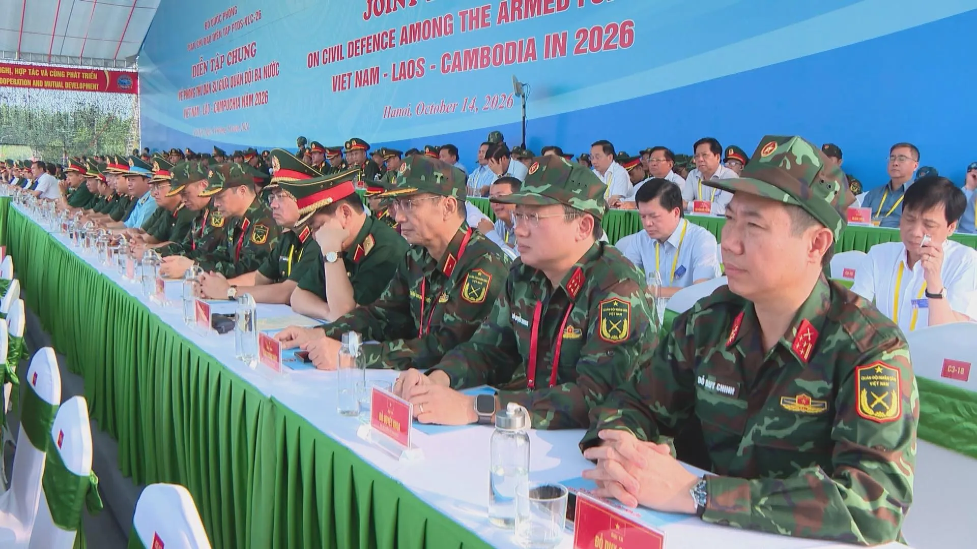 Việt Nam - Lào - Campuchia tăng cường hợp tác qua diễn tập quân sự chung - Ảnh 2. Việt Nam - Lào - Campuchia tăng cường hợp tác qua diễn tập quân sự chung - Ảnh 2.