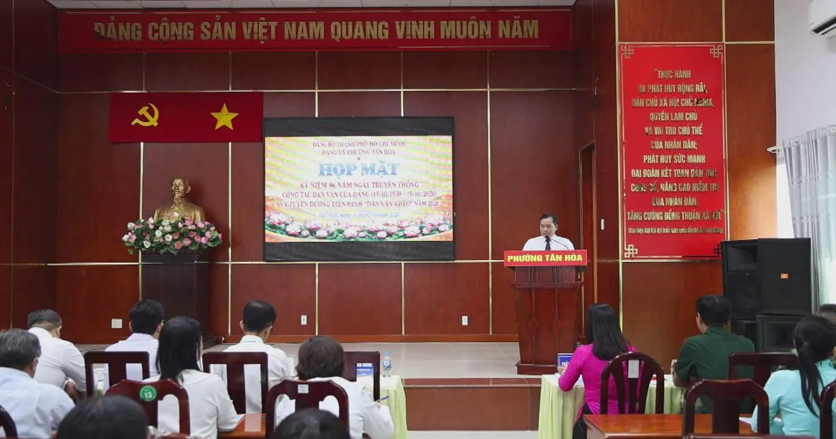 Tuyên dương Dân vận khéo TP. Hồ Chí Minh: Nhân rộng mô hình tự quản lấy dân làm gốc