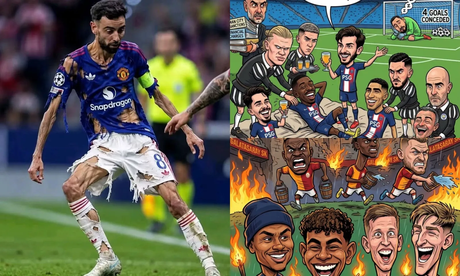 Cười bể bụng với loạt ảnh chế Champions League