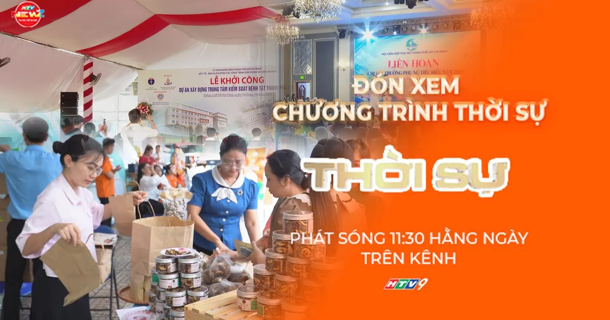 Khởi công xây dựng Trung tâm Kiểm soát bệnh tật TP. Hồ Chí Minh | Thời sự trưa HTV ngày 15/10/2026