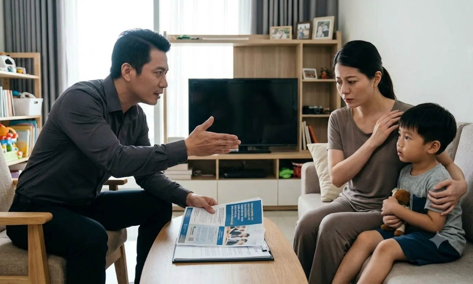 Chồng cũ lấy tương lai của con làm điều kiện, ép tôi quay lại