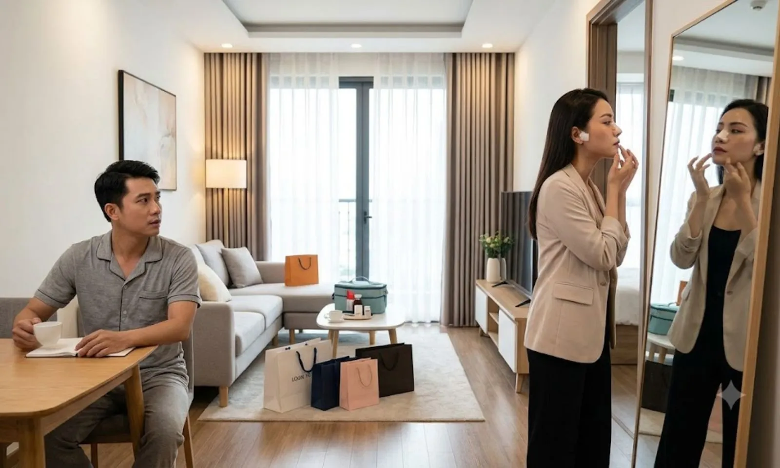 Hậu phẫu thuật thẩm mỹ, vợ bỗng thay tính đổi nết