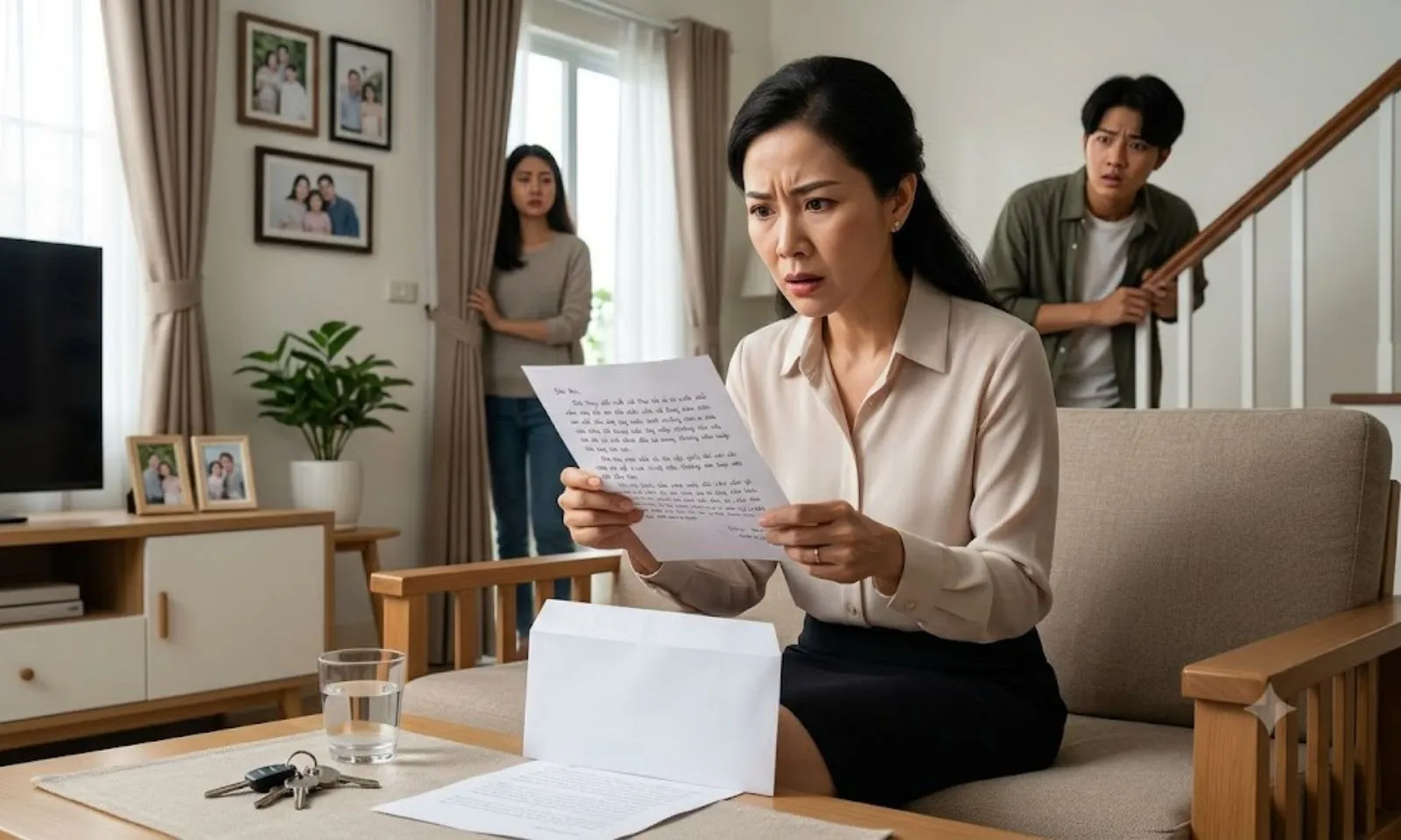 Mẹ kế nhận thư nặc danh vạch trần âm mưu của con riêng