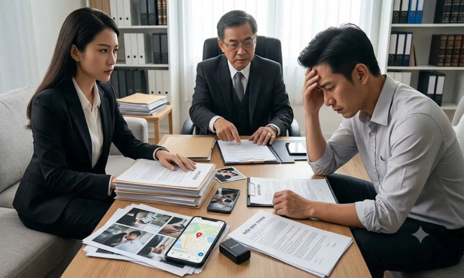 Vợ lén gắn định vị, tung bằng chứng khiến tôi ra đi tay trắng