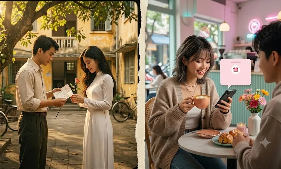 20/10 xưa và nay: Sự khác biệt giữa thế hệ ông bà và gen Z
