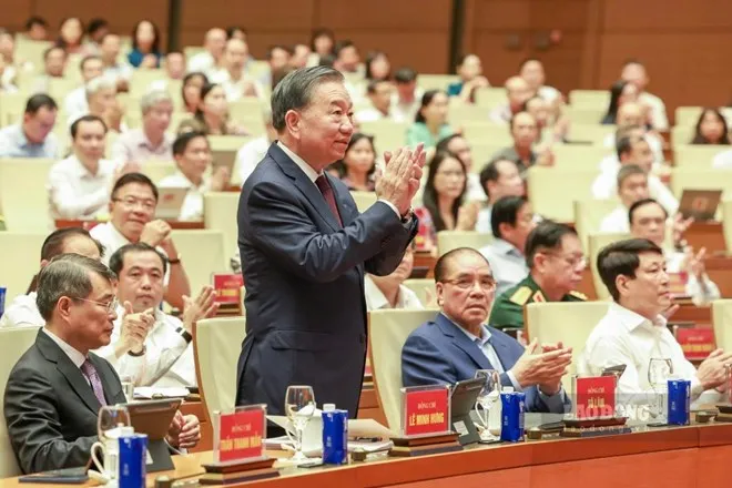 Tổng Bí thư, Chủ tịch nước dự Hội nghị quán triệt Nghị quyết Hội nghị Trung ương 4 - Ảnh 1.