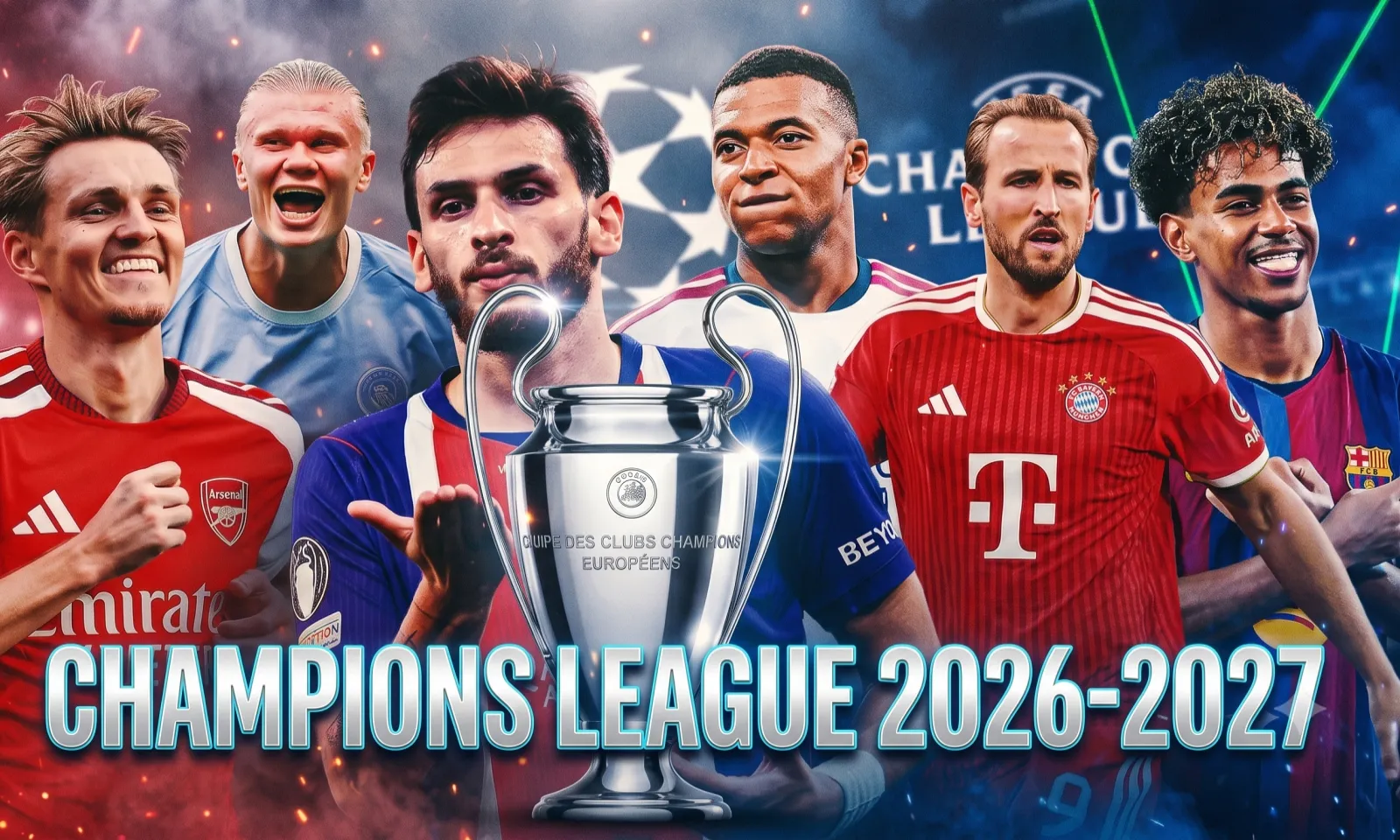 Bảng xếp hạng Champions League 2026-2027 (Cập nhật liên tục)