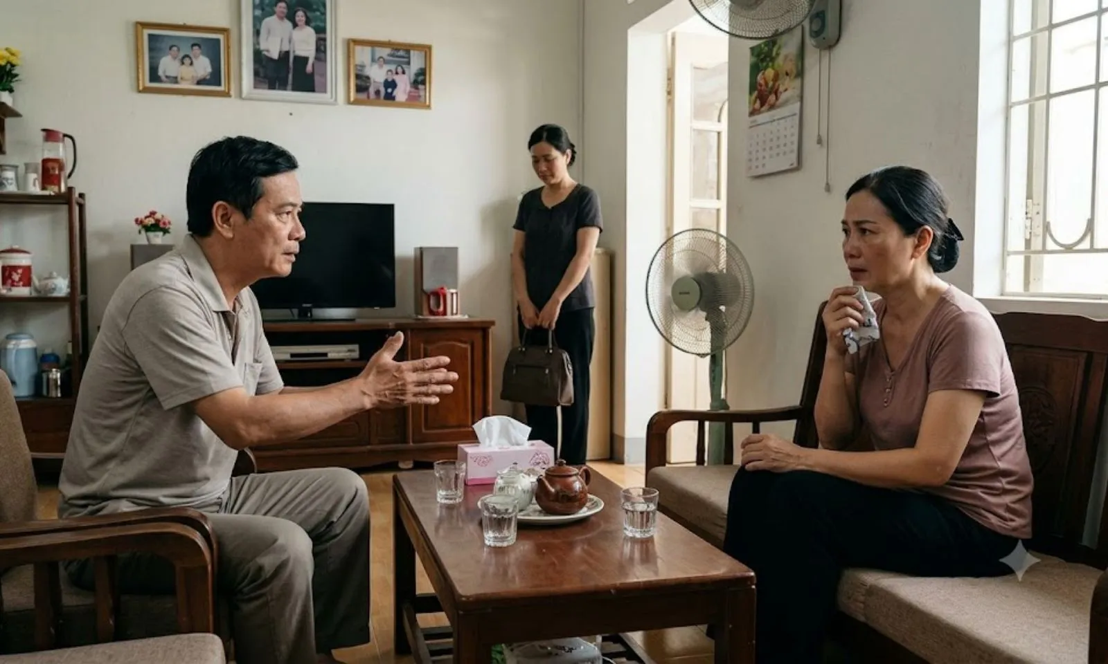 Chồng đòi rước góa phụ về nhà để già yếu có người chăm sóc