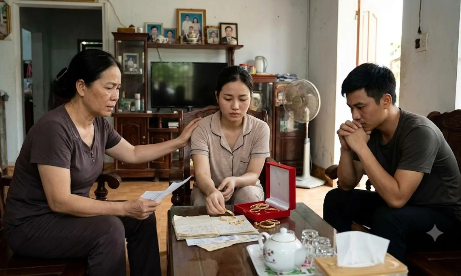 Vừa về làm dâu, tôi phải bán vàng để trả nợ cùng nhà chồng