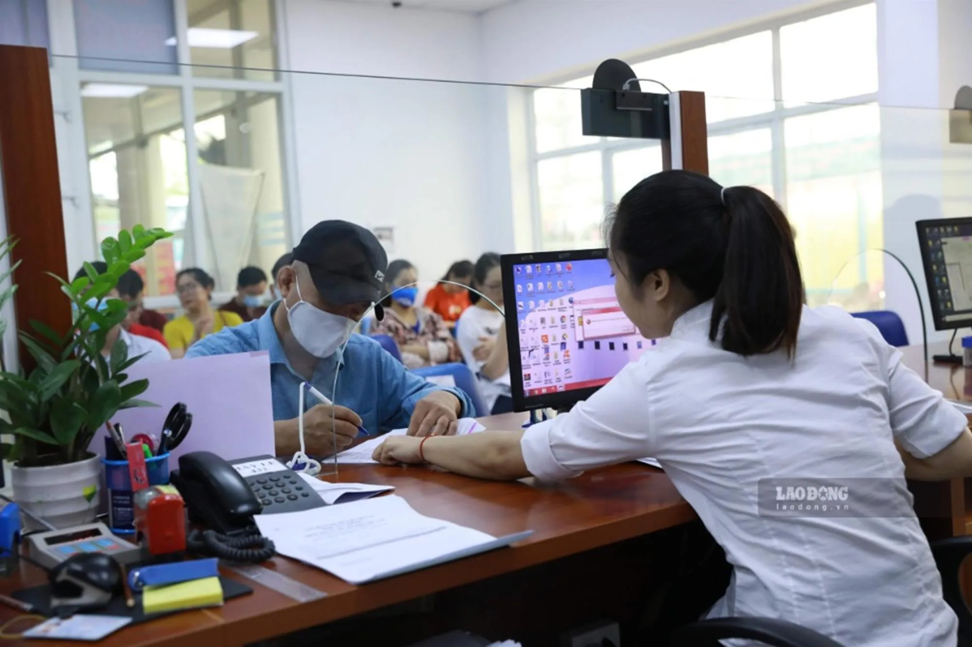 Hơn 101 triệu người được chuyển đổi mã số BHXH sang số căn cước công dân - Ảnh: Hải Nguyễn - Lao Động