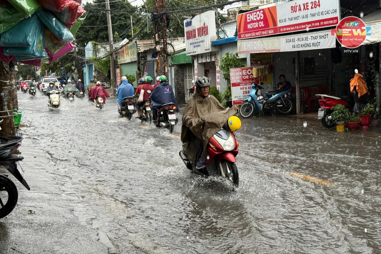 Cảnh báo mưa dông, mưa lớn cục bộ, lốc, sét, mưa đá, gió giật mạnh ở khu vực Nam Bộ, Lâm Đồng, Khánh Hòa và phía đông tỉnh Đắk Lắk - Ảnh 1.