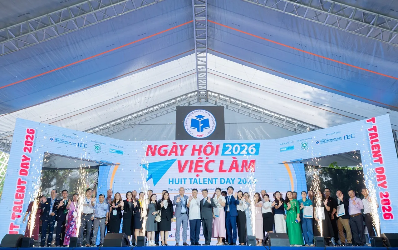 Ngày hội thuộc chuỗi Tuần lễ Nghề nghiệp, Việc làm và Khởi nghiệp đổi mới sáng tạo năm 2026 của HUIT