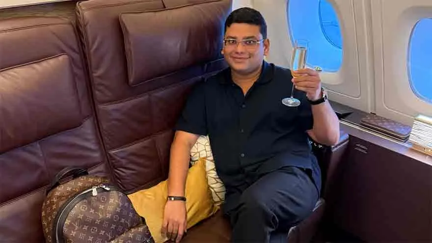 Arun Rajagopal, 'siêu fan' của dòng máy bay Airbus A380