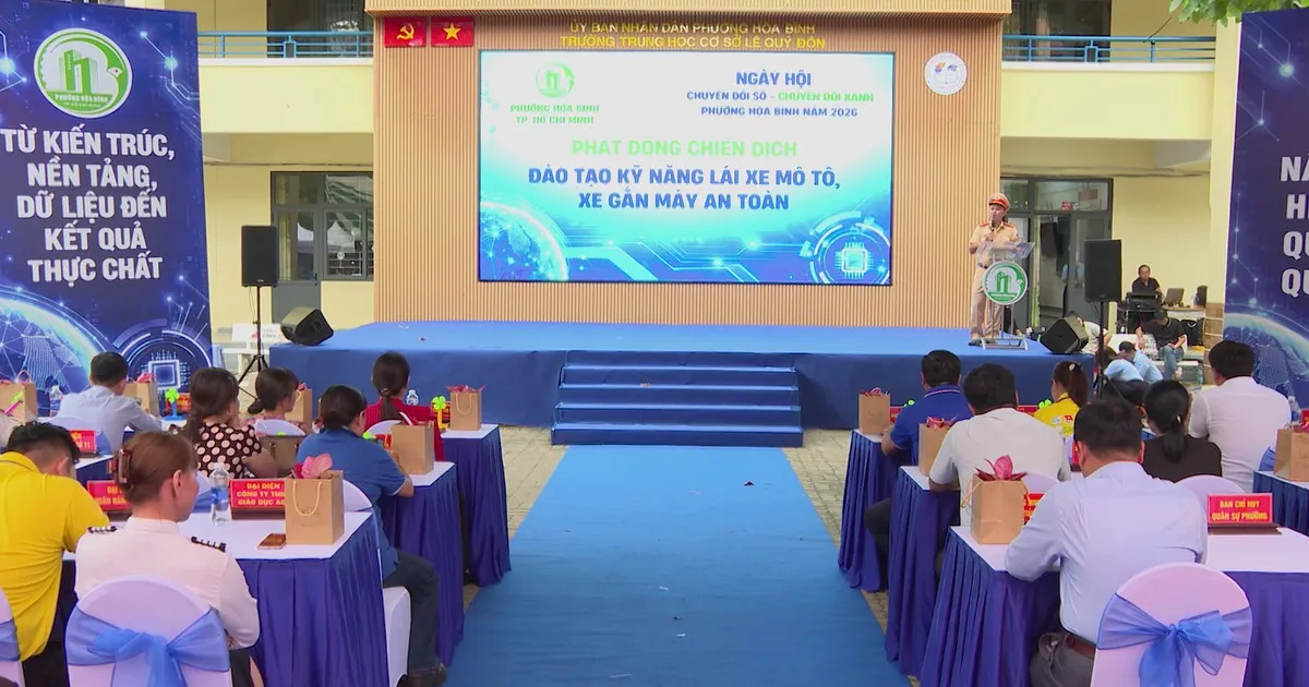 Phường Hòa Bình tổ chức Ngày hội Chuyển đổi số - chuyển đổi xanh năm 2026