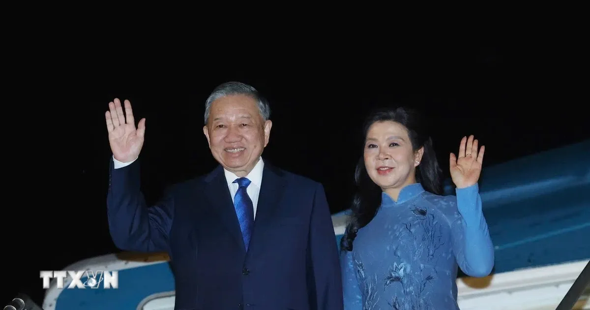 Tổng Bí thư, Chủ tịch nước Tô Lâm cùng Phu nhân lên đường thăm Đan Mạch, Liên minh châu Âu và Bỉ