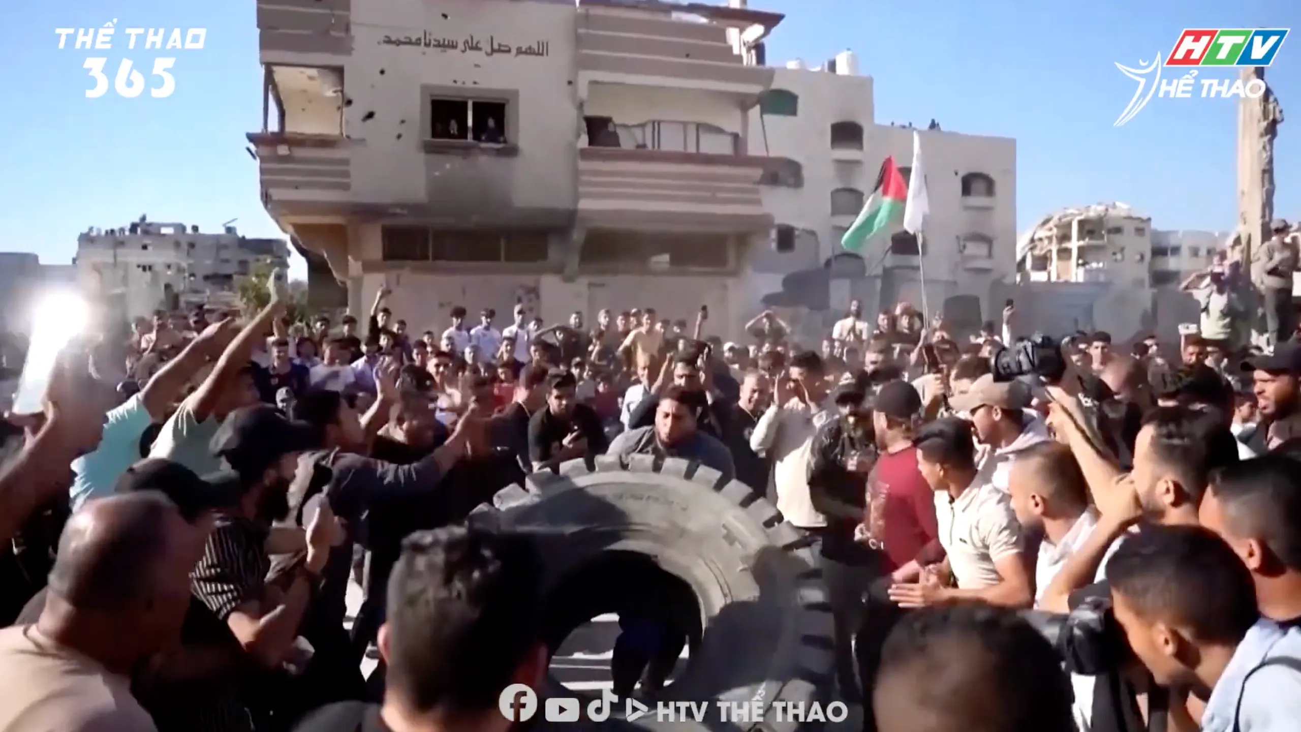 Giải đấu sức mạnh thắp lên hy vọng tại Gaza - Ảnh 3.