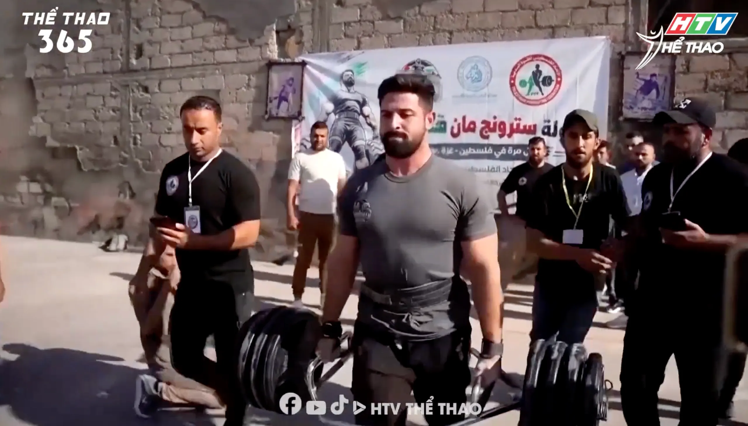 Giải đấu sức mạnh thắp lên hy vọng tại Gaza - Ảnh 2.