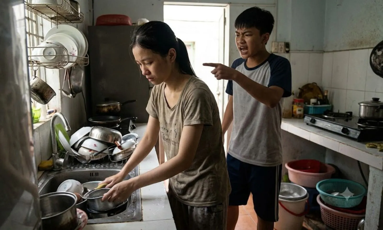 Làm osin cho em trai, tôi vẫn bị mắng không thương tiếc