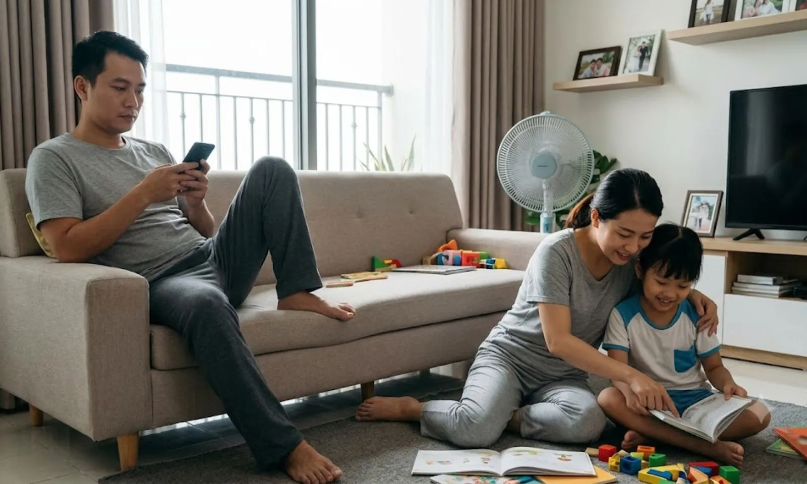 Thương con riêng của chồng như con ruột, tôi vẫn bị chồng hờ hững