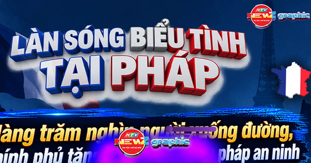 NewZgraphic: Toàn cảnh biểu tình tại Pháp: Nguyên nhân, diễn biến và thiệt hại