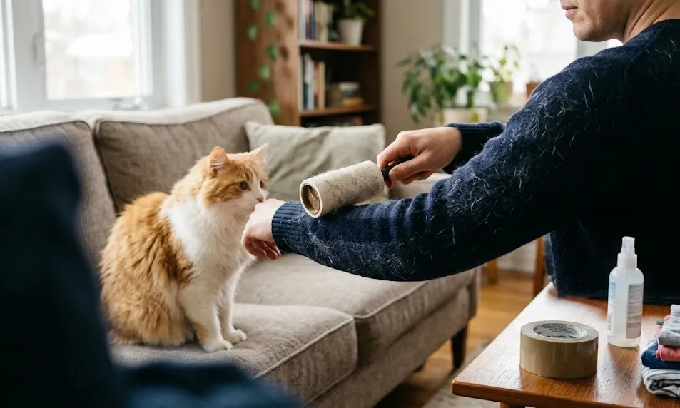 Cách làm sạch xơ vải trên quần áo cực nhanh và “chuẩn”