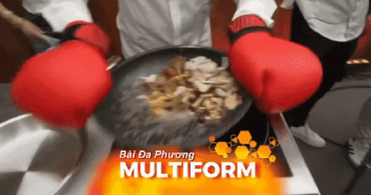 Đầu bếp đeo găng tay đấm bốc thi nấu ăn ở Pháp