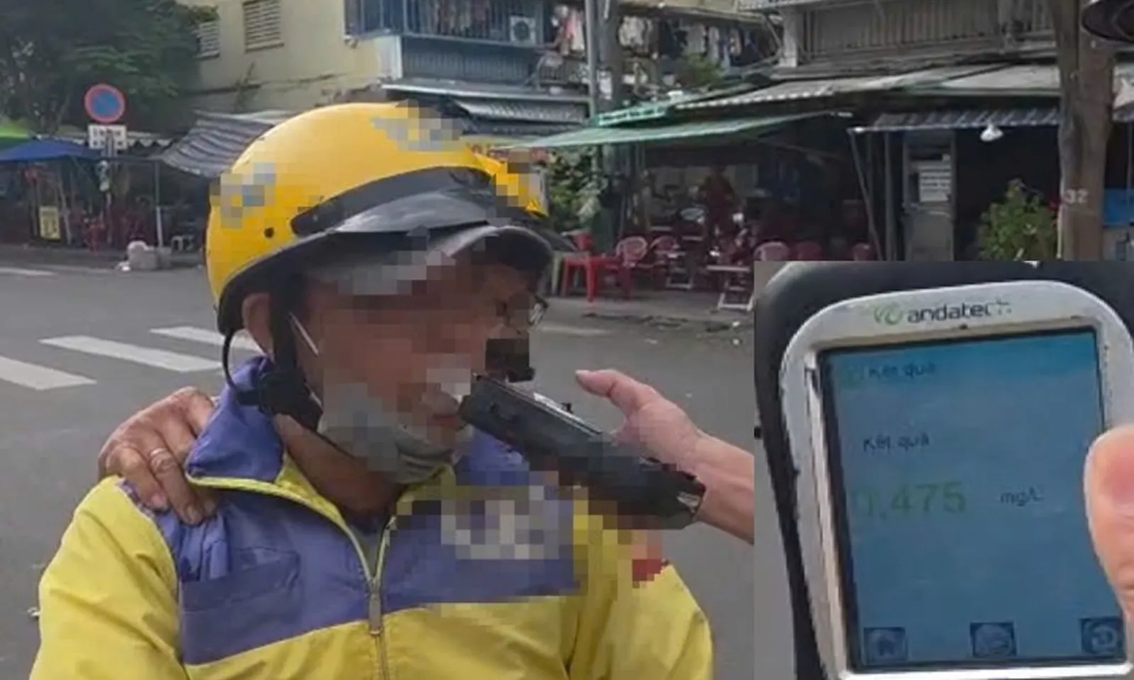 CSGT TP. Hồ Chí Minh phát hiện tài xế xe công nghệ nồng độ cồn cao vẫn chở khách