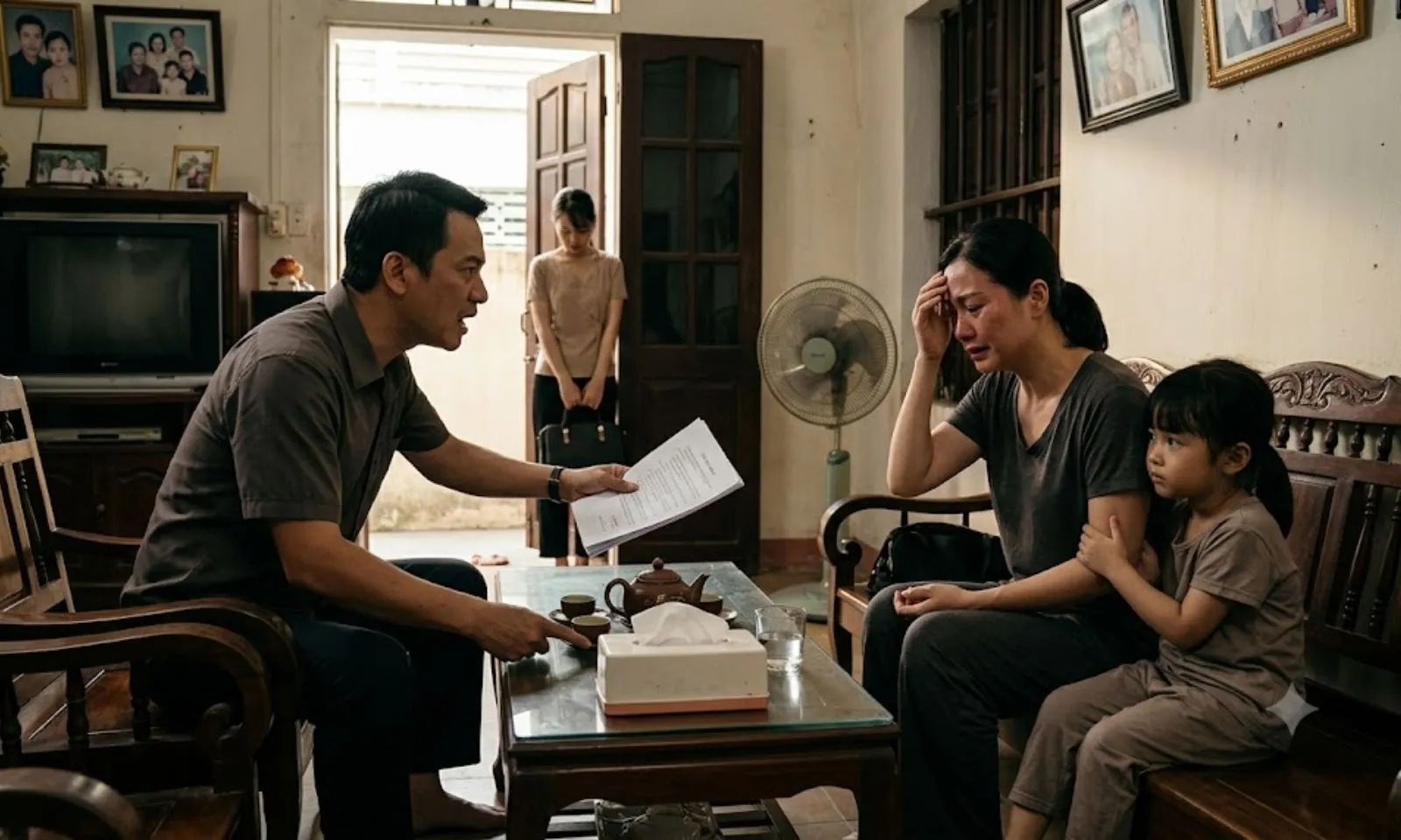 Bị chồng ép cưới vợ bé vì không chịu sinh thêm con