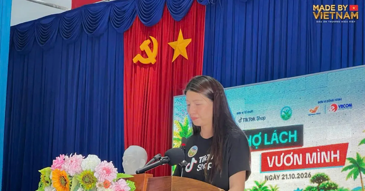 Chợ Lách đưa đặc sản địa phương vươn xa qua thương mại điện tử