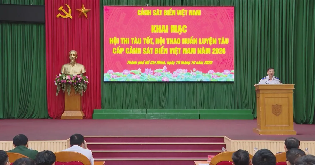 Hội thao Cảnh sát biển 2026: Sát hạch toàn diện năng lực kíp tàu