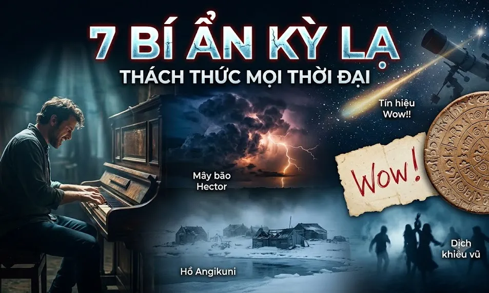 7 bí ẩn và hiện tượng kỳ lạ khiến khoa học đến nay vẫn chưa thể lý giải