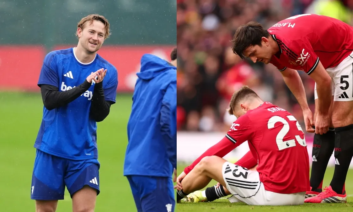 De Ligt tái xuất, MU chịu 9 hung tin