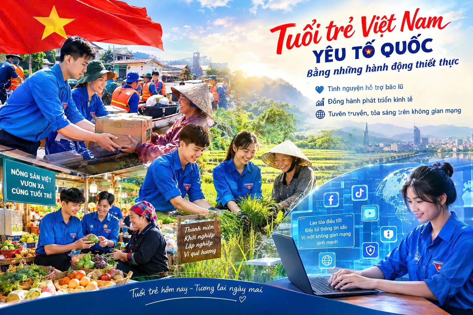 Tuổi trẻ hôm nay - Tương lai ngày mai - Ảnh Bá Nam