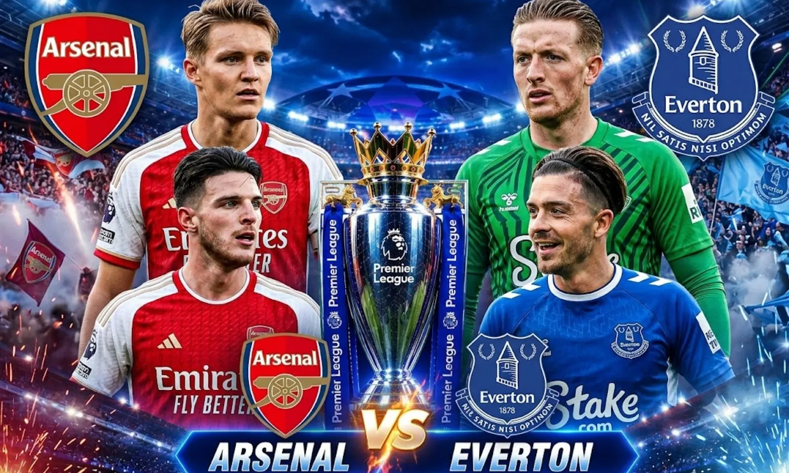 Nhận định Arsenal vs Everton (21h00 ngày 24/10): Không cân sức