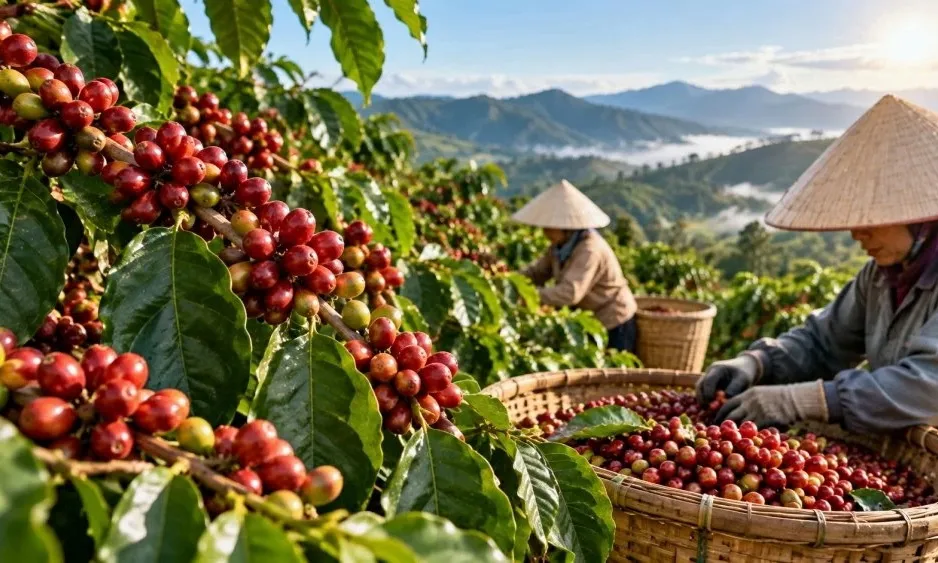 Giá cà phê ngày 22/10: Giá trong nước giảm, dao động 91.200 - 92.000 đồng/kg