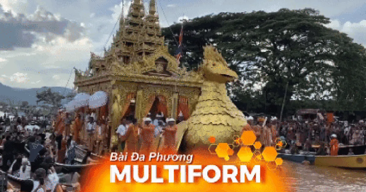 Lễ hội chùa Phaung Daw Oo ở Myanmar
