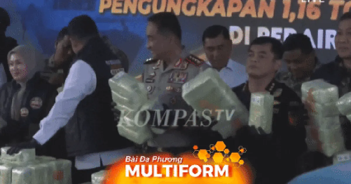 Indonesia thu giữ 1,6 tấn ketamine trên tàu chở dầu
