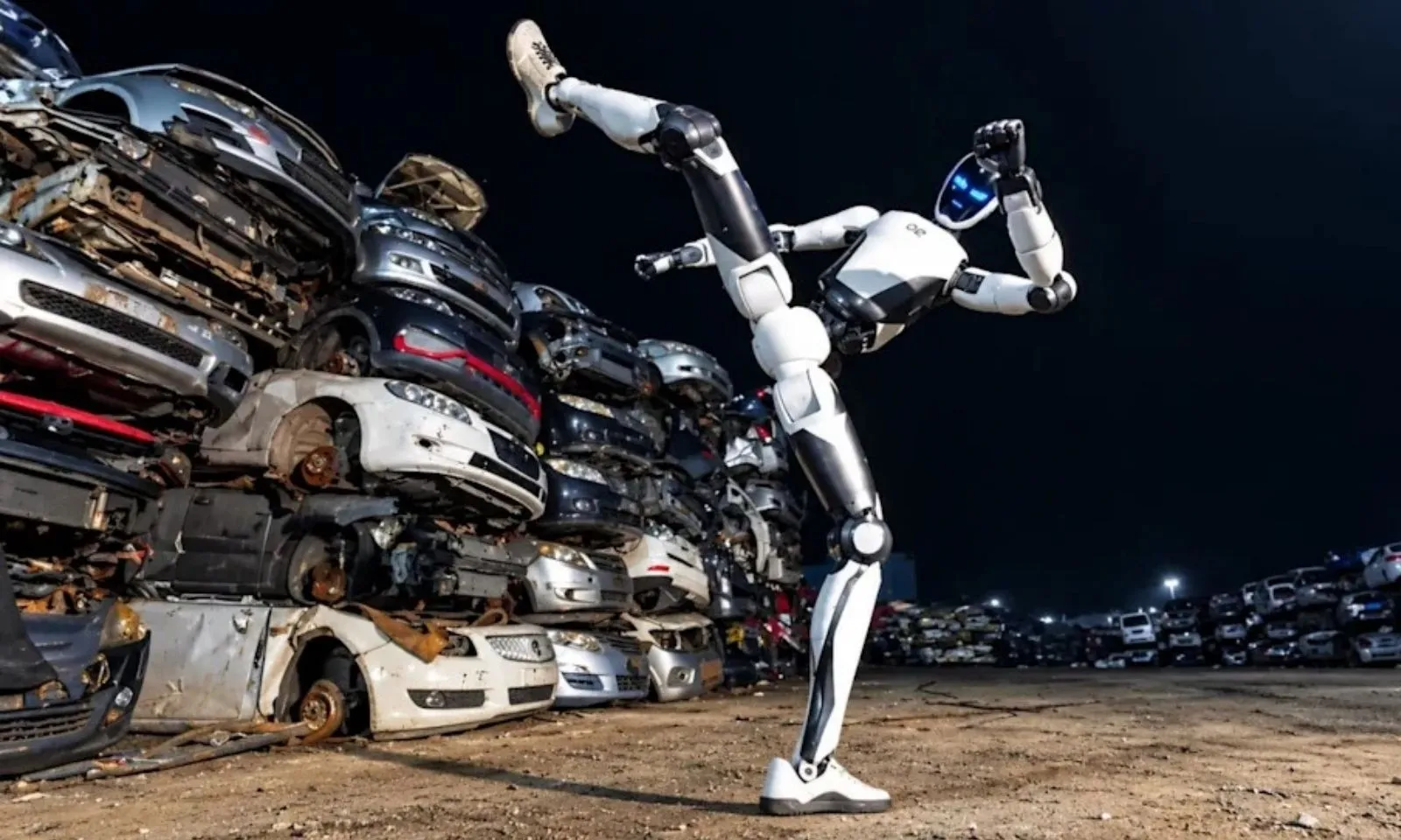 Xuất hiện vệ sĩ robot biết đánh Kungfu, nâng bổng ô tô cứu người như phim viễn tưởng