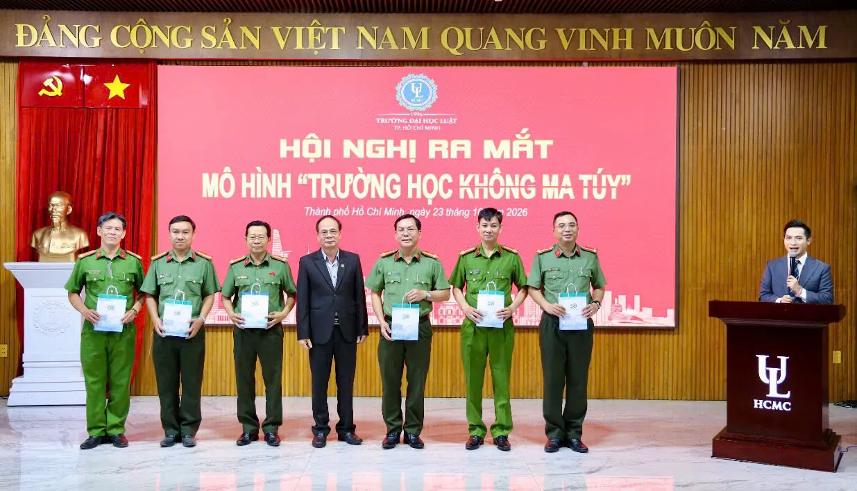 Chung tay xây dựng môi trường học đường an toàn, không ma túy vào năm 2030