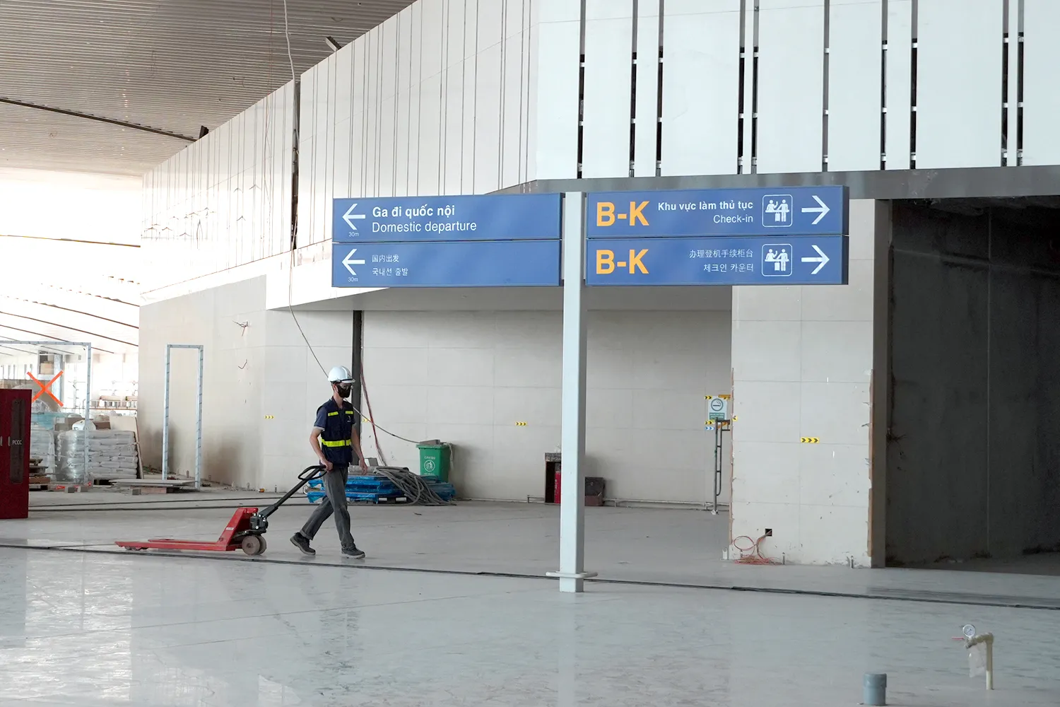 Sân bay Long Thành dự kiến đưa vào khai thác từ ngày 24/12 tới - Ảnh: A Lộc - TTO