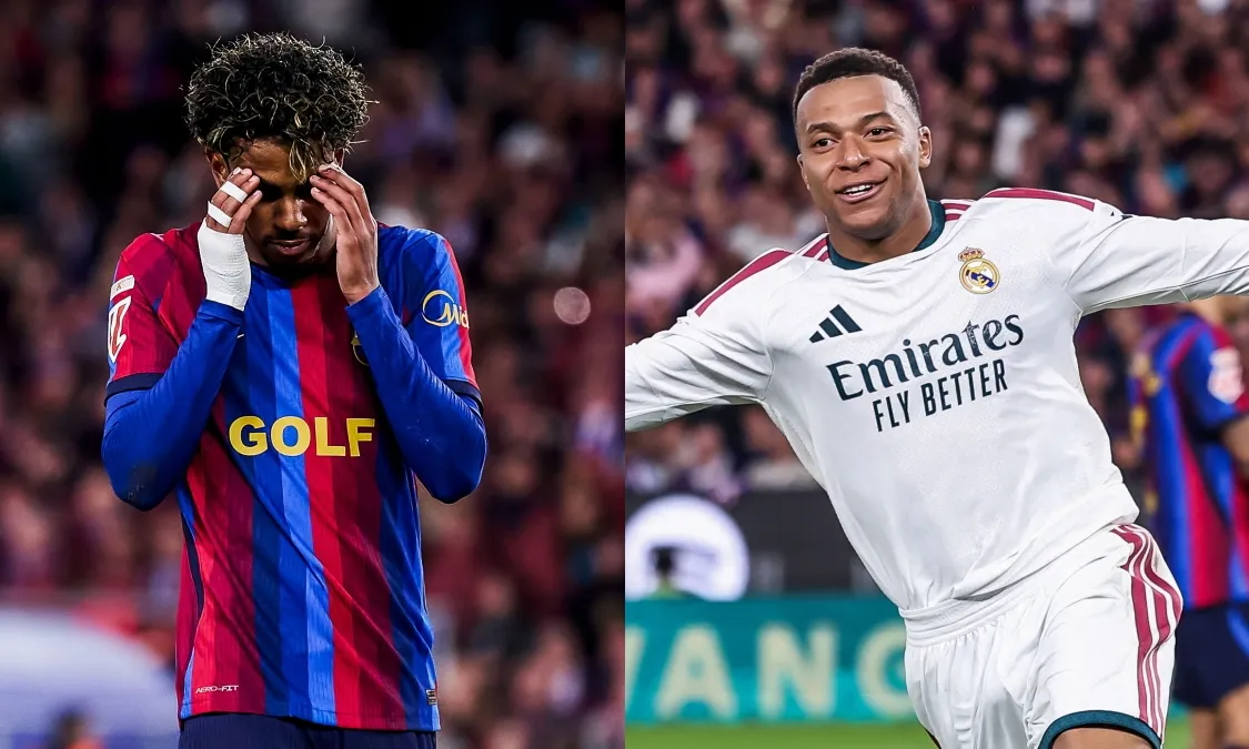 Mbappe làm Yamal câm nín, Real Madrid kéo sập thánh địa Camp Nou của Barca