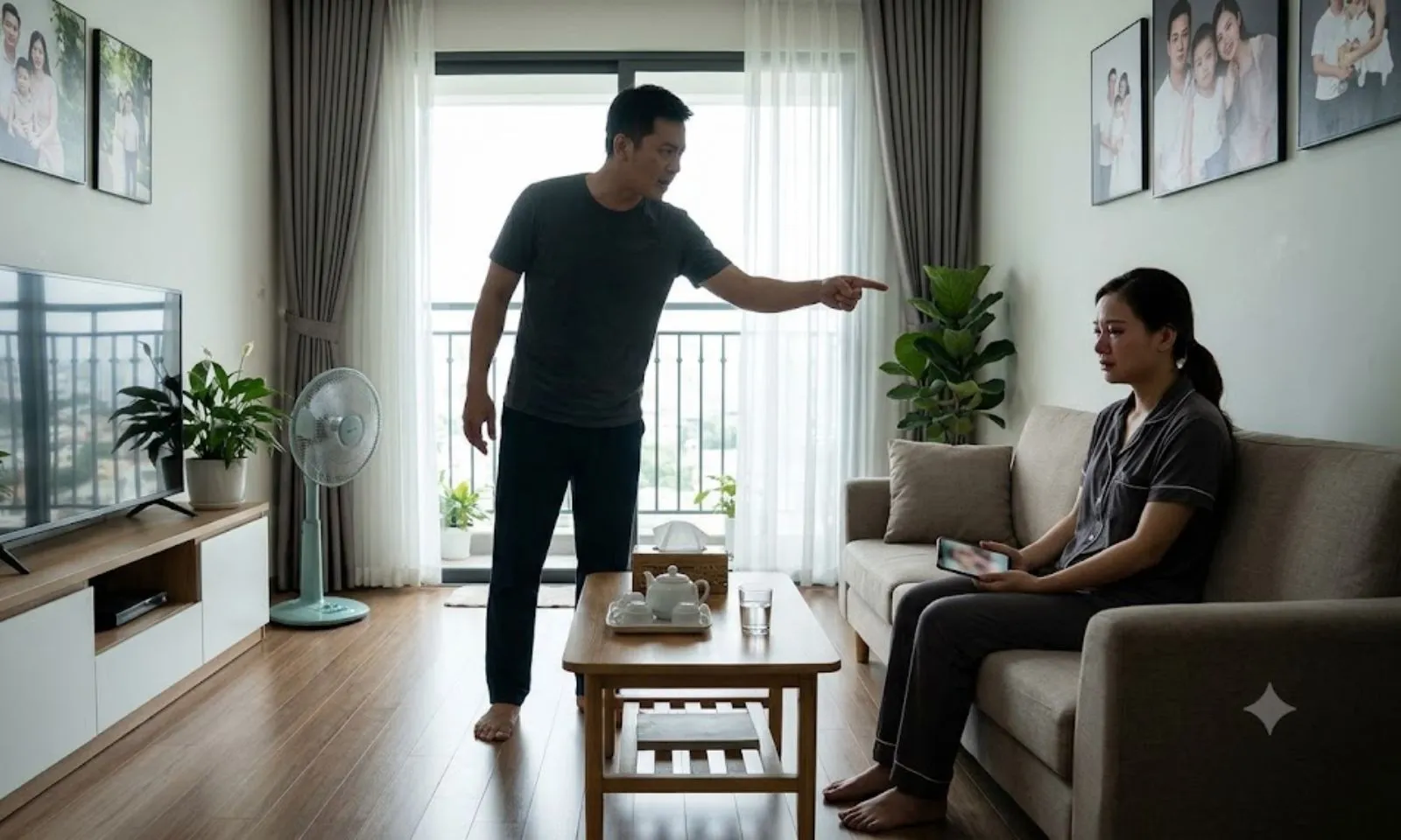 Lộ ảnh nhà nghỉ, chồng vẫn thách thức khiến vợ chết tâm