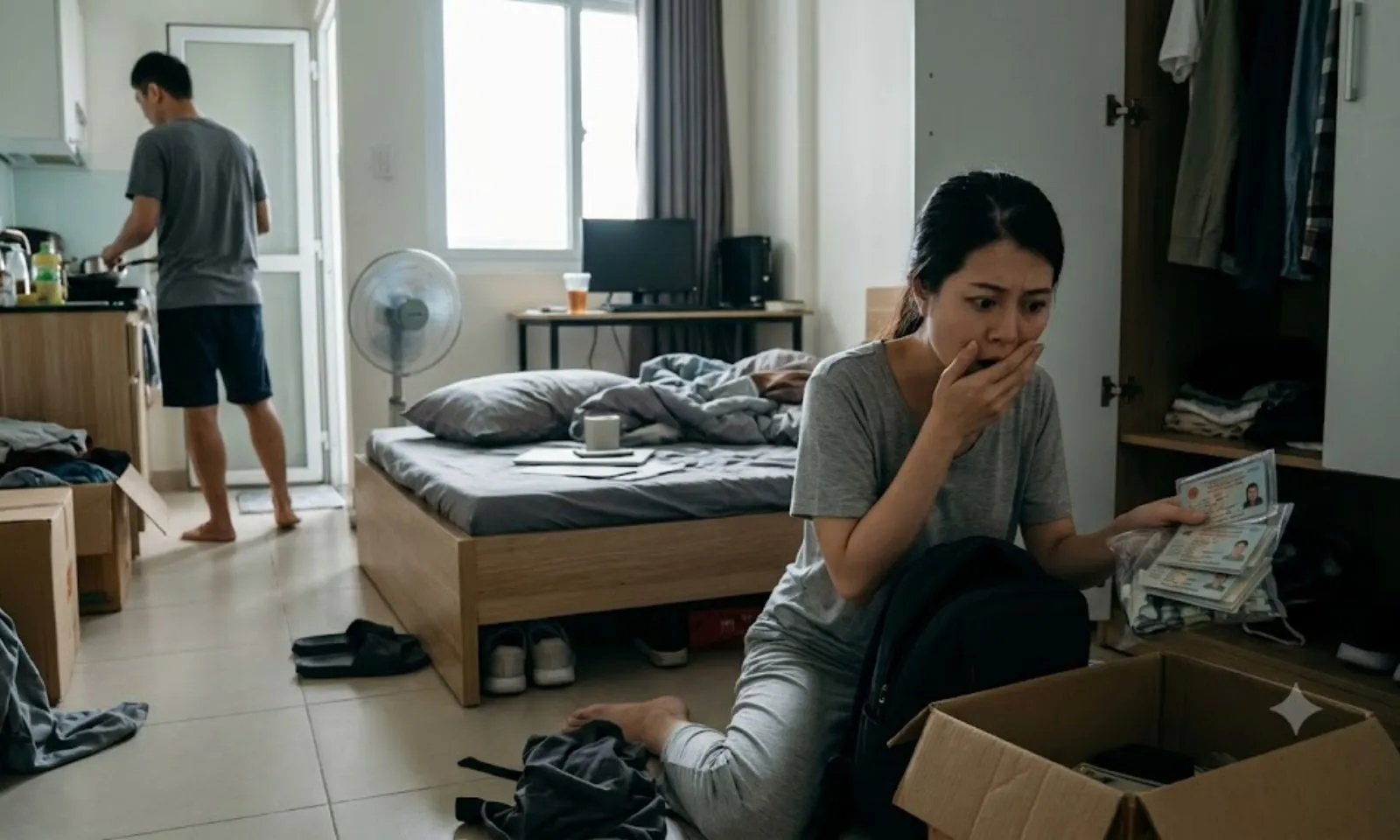 Sau khi sống thử, tôi phát hiện lai lịch mờ ám của bạn trai 