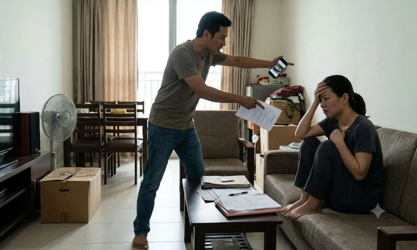 Vừa ly hôn, chồng cũ ép tôi vay tiền mua ô tô