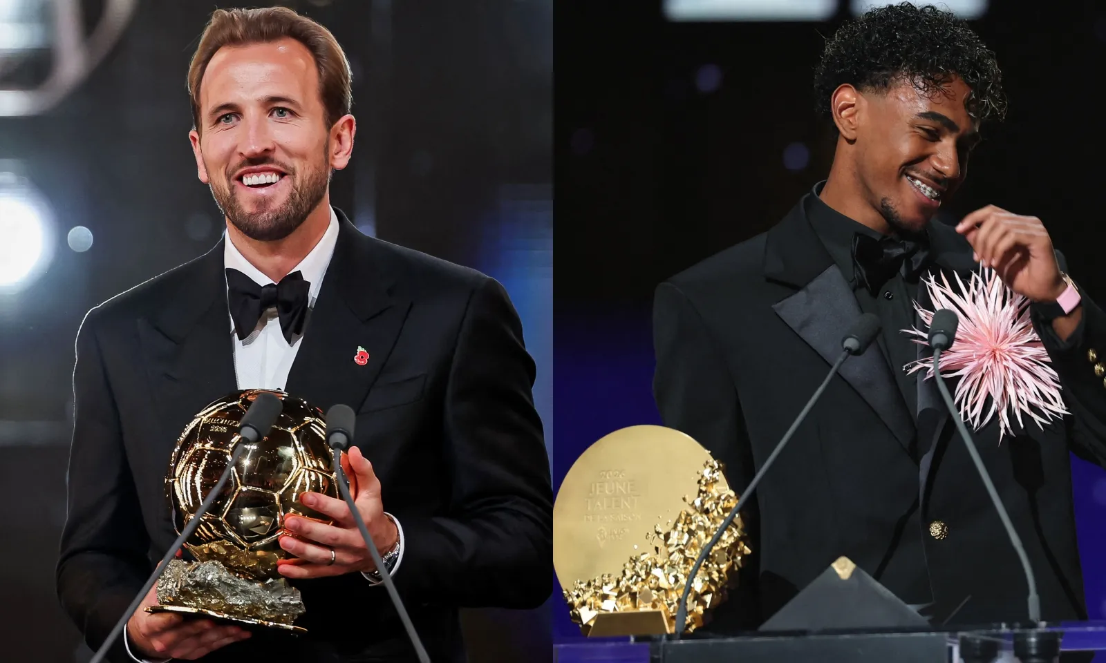 Kết quả Quả bóng vàng 2026: Harry Kane đánh bại Mbappe | Yamal lập hat-trick giải thưởng