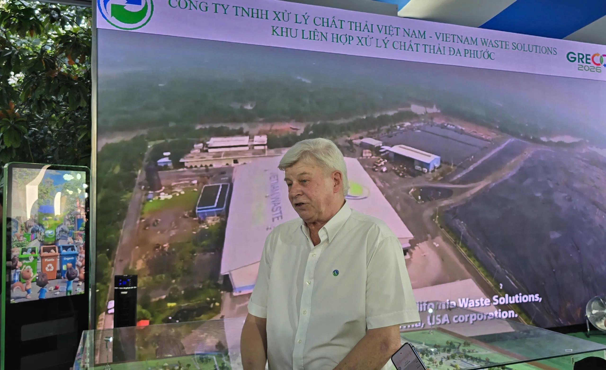 km