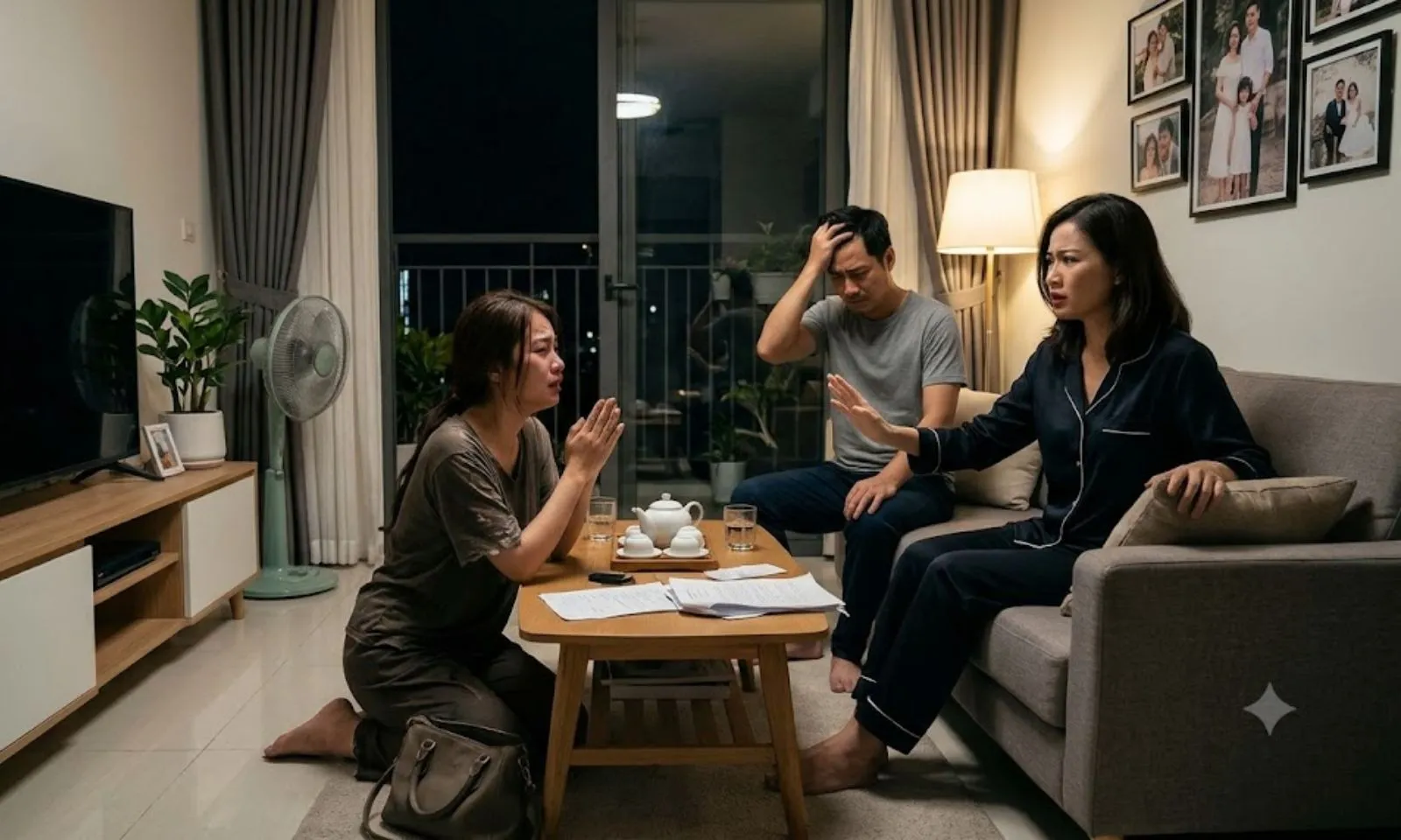 Chồng lén ngoại tình, tiểu tam vỡ nợ trơ tráo xin làm vợ bé