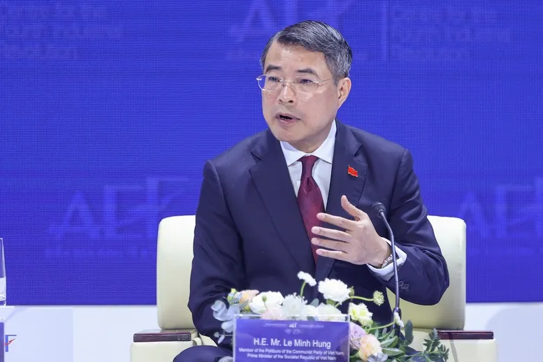 Chính phủ Việt Nam khẳng định sẽ tiếp tục kiên định mục tiêu tăng trưởng nhanh, tăng trưởng cao trên nền tảng giữ vững ổn định vĩ mô (Ảnh: chinhphu.vn/Nhật Bắc)