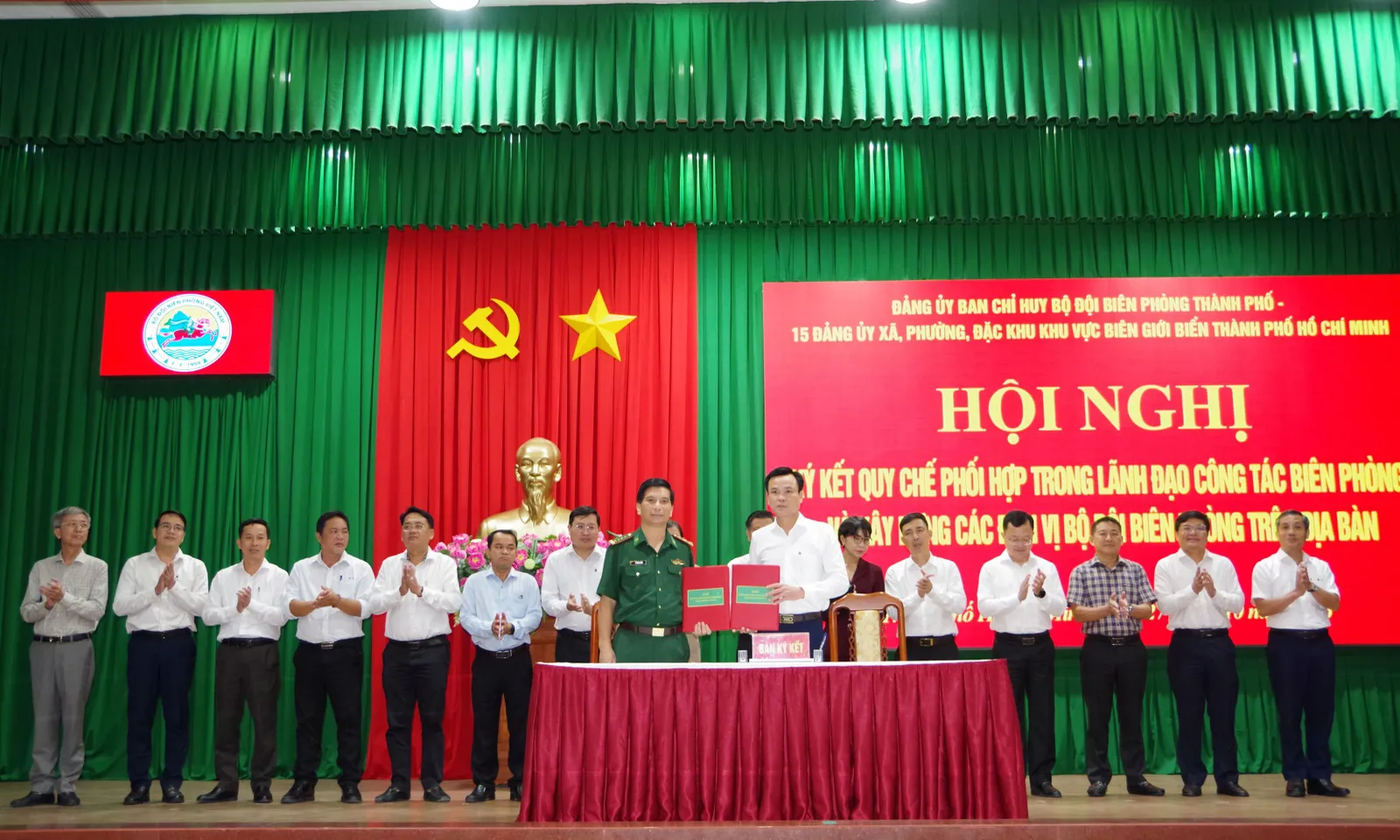 15 xã, phường, đặc khu khu vực biên giới biển phối hợp trong công tác biên phòng